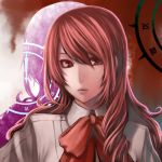  lips long_hair o223 persona persona_3 red_eyes red_hair redhead solo 