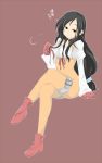  black_hair brown_eyes final_fantasy final_fantasy_ix garnet_til_alexandros_xvii gloves highres long_hair migihidari_morimori simple_background solo 