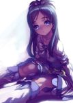  akaga_hirotaka cure_white futari_wa_precure long_hair magical_girl precure pumpkin_kingdom purple_hair solo yukishiro_honoka 