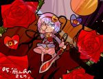  flower komeiji_satori kousyoku rose sword touhou translation_request weapon 