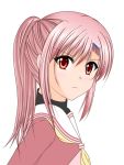  hayate_no_gotoku! katsura_hinagiku long_hair pink_hair ponytail red_eyes school_uniform serafuku 