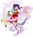  1girl dragon_girl dragon_wings fire_emblem fire_emblem:_the_sacred_stones fire_emblem_heroes highres non-web_source official_alternate_costume official_art purple_hair solo wings 