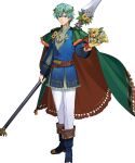  1boy ephraim_(fire_emblem) ephraim_(valentine)_(fire_emblem) fire_emblem fire_emblem:_the_sacred_stones fire_emblem_heroes highres non-web_source official_alternate_costume official_art solo 