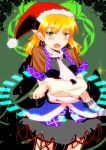  commentary green_eyes irusu mizuhashi_parsee solo touhou 