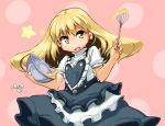  bad_id blonde_hair bowl cooking eggshell fang heart kirisame_marisa seida star symbol-shaped_pupils touhou whisk 