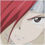  armor brown_eyes erza_scarlet fairy_tail gif redhead sword weapon wings 