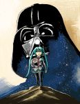  darth_vader gundam hatsune_miku mobile_suit_gundam parody rxjx science_fiction scifi star_wars vocaloid 