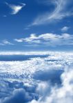  blue cloud clouds ocean scenery sennotane sky 