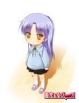  angel_beats! blue_hair child kindergarten mary_janes mashikodori_(mashidori) pun shoes socks tachibana_kanade white_legwear yellow_eyes young 