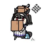1girl animated_gif cardboard_box carrying horse_girl seseren umamusume