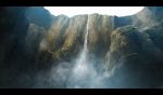  bad_id letterboxed original realistic rock scenery sky water waterfall 