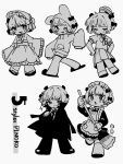  1girl :3 :o ;3 alternate_costume animal_ears animal_hood apron arm_at_side back_bow black_jack_(character) black_jack_(character)_(cosplay) black_jack_(series) blush bob_cut bonnet bow bowtie broom character_name closed_eyes closed_mouth coat collared_dress cosplay dixie_cup_hat dress enmaided enugani05 fake_animal_ears fashion frilled_apron frilled_dress frilled_kimono frilled_sleeves frills full_body greyscale hair_bow hand_up hands_on_own_hips hat highres holding holding_broom holding_scalpel hood hood_up hoodie japanese_clothes kimono leg_up lolita_fashion long_sleeves looking_at_viewer maid maid_apron maid_headdress military_hat monochrome multiple_hair_bows multiple_views neck_ribbon obi obijime one_eye_closed open_mouth pinoko pleated_skirt rabbit_hood ribbon sailor sailor_collar sailor_hat sandals sash scalpel shoes short_hair short_sleeves shorts simple_background skirt sleeves_past_fingers sleeves_past_wrists slippers smile socks sparkle standing u_u very_long_sleeves wa_lolita wide_sleeves zouri 