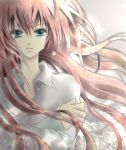  blue_eyes long_hair megurine_luka pink_hair tears vocaloid 