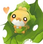  heart leaf looking_up pokemon pokemon_(game) pokemon_black_and_white pokemon_bw sewaddle 