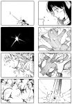  bad_id comic kaenbyou_rin konoe_yuba monochrome multiple_girls reiuji_utsuho silent_comic touhou yuba_(pixiv) 