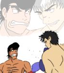  berserk boxing crossover drawfag guts hajime_no_ippo takamura_mamoru 