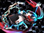  android creepy deino hatsune_miku karune_cl twintails vocaloid 