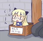  cardboard_box chibi for_adoption glasses in_box in_container lowres perrine_h_clostermann strike_witches teardrop translated 