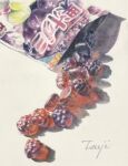  candy colored_pencil_(medium) eyvzi172xqdkvs7 food highres no_humans object_focus original package packet realistic shadow still_life traditional_media white_background 