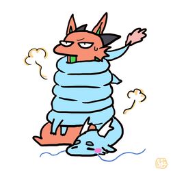  commentary_request constriction dragon eastern_dragon full_body hotathino no_humans original simple_background western_dragon white_background 