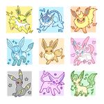  animal_ears animal_focus black_fur blue_eyes blue_fur blue_skin brown_eyes brown_fur colored_skin eevee espeon evolutionary_line facial_mark flareon forehead_jewel forehead_mark gem glaceon green_eyes green_fur highres jolteon leafeon no_humans pink_fur pokemon pokemon_(creature) puni_cat purple_fur red_eyes red_fur sylveon tail two-tone_fur umbreon vaporeon violet_eyes white_fur yellow_fur 