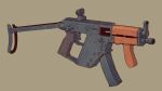  folding_stock gun hat_legs kalashnikov_rifle kriss_vector optical_sight original simple_background submachine_gun weapon 