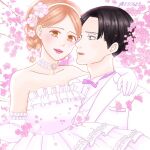  couple levi_(shingeki_no_kyojin) petra_ral rivetra shingeki_no_kyojin wedding 