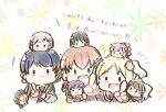  +++ 6+girls :3 ahoge anniversary anyoji_hime black_gloves black_hair blonde_hair blue_eyes blue_hair blue_ribbon blunt_bangs blunt_ends bob_cut braid brown_cardigan brown_dress brown_hair cardigan carrying carrying_person center-flap_bangs chibi chibi_only closed_mouth colored_tips commentary_request crossed_bangs dark_blue_hair diagonal_bangs dress fang finger_counting floral_background flower flower_(symbol) flower_knot fujishima_megumi g_teall gloves green_eyes grey_hair hair_bun hair_flower hair_ornament hair_ribbon half-closed_eyes hasu_no_sora_school_uniform highres hinoshita_kaho index_finger_raised kachimachi_kosuzu light_blue_hair link!_like!_love_live! long_hair long_sleeves love_live! low_twintails medium_hair mini_person minigirl mole mole_on_neck momose_ginko multi-tied_hair multicolored_hair multiple_girls murano_sayaka neckerchief notice_lines on_head open_cardigan open_clothes open_mouth orange_hair osawa_rurino otomune_kozue parted_bangs person_on_head pink_eyes pink_flower ponytail purple_hair red_flower red_neckerchief redhead ribbon sailor_collar sailor_dress school_uniform short_hair side_braids side_ponytail sidelocks single_side_bun smile star_(symbol) star_hair_ornament straight_hair streaked_hair swept_bangs teeth twintails two_side_up upper_teeth_only v-shaped_eyebrows violet_eyes virtual_youtuber white_background white_sailor_collar winter_uniform yugiri_tsuzuri |_| 