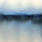 abstract_background blue_sky cliff highres mouen_tw mountain mountainous_horizon no_humans original painting_(medium) scenery sky traditional_media watercolor_(medium) white_background 