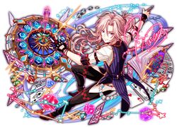  1boy ace_(playing_card) ace_of_hearts anime_coloring aquarius_(symbol) aries_(symbol) arm_belt artist_request belt belt_buckle black_belt black_footwear black_gloves black_pants black_sleeve_cuffs book bracelet buckle cancer_(symbol) capricorn_(symbol) card cardano_(crash_fever) checkered_pants checkered_ribbon closed_mouth coattails collar collared_shirt constellation_print crash_fever diamond_(shape) dice dress_shirt earrings eyelashes feather_earrings feathers fingerless_gloves four_of_spades full_body game_cg gemini_(symbol) gloves gold_buckle hair_intakes heart heart_print jewelry joker_(playing_card) king_(playing_card) leo_(symbol) libra_(symbol) light_brown_hair light_particles long_hair looking_at_viewer looking_to_the_side narrowed_eyes necklace nose number_print numbered official_art outline pages pants parted_bangs parted_lips pisces_(symbol) playing_card poker_chip ponytail print_sleeve_cuffs red_outline sagittarius_(symbol) scorpio_(symbol) shirt shoe_belt single_earring single_fingerless_glove sleeve_cuffs sleeves_past_elbows smile solo sparkle square square_print star_(symbol) tachi-e taurus_(symbol) ten_of_spades third-party_source transparent_background two-tone_collar two_of_diamonds vest violet_eyes virgo_(symbol) waistcoat wavy_hair white_collar white_sleeves white_undershirt zodiac zodiac_wheel 