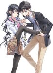 1boy 1girl adagaki_aki couple female makabe_masamune male masamune-kun_no_revenge