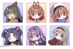  6+girls animal_costume antenna_hair bear_costume blue_eyes blue_hair blush botan_(clannad) bow brown_eyes brown_hair chibi child clannad closed_eyes dango_daikazoku fujibayashi_kyou furukawa_nagisa green_hair grey_hair gym_uniform hair_bobbles hair_intakes hair_ornament hair_ribbon hairband hairclip hat hikarizaka_private_high_school_uniform ibuki_fuuko ichinose_kotomi instrument long_hair long_sleeves looking_at_viewer low-tied_long_hair mother_and_daughter multiple_girls okazaki_ushio open_mouth purple_hair ribbon sakagami_tomoyo school_uniform short_hair smile sora_rinn star_(symbol) starfish two_side_up very_long_hair violet_eyes violin yellow_eyes 