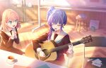  :d acoustic_guitar aqua_eyes aqua_neckerchief bag bookmark brown_dress camera clenched_hands closed_eyes clubroom crossed_bangs cup dress flower game_cg guitar hair_bun hair_flower hair_ornament hasu_no_sora_school_uniform highres hinoshita_kaho holding holding_guitar holding_instrument holding_plectrum in-universe_location instrument lens_flare link!_like!_love_live! lone_nape_hair long_hair long_sleeves looking_at_another love_live! mechanical_pencil medium_dress medium_hair music neckerchief official_art on_chair open_mouth orange_hair otomune_kozue own_hands_together paper paper_bag pencil photo_album playing_guitar playing_instrument pleated_dress plectrum purple_hair rabbit_hair_ornament red_flower red_neckerchief sailor_collar sailor_dress saucer school_uniform side_ponytail sidelocks single_side_bun sitting smile tea teacup teeth third-party_source two_side_up u_u upper_teeth_only virtual_youtuber white_sailor_collar winter_uniform 