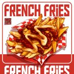  chili_con_carne fast_food food food_focus french_fries highres no_humans original sauce still_life yuki00yo 