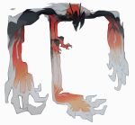  absurdres blue_eyes claws full_body highres moonagvaze no_humans pokemon pokemon_(creature) simple_background solo tail white_background wings yveltal 