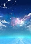  blue_sky clouds commentary_request no_humans original sakurada_chihiro scenery sky sky_focus star_(sky) starry_sky 