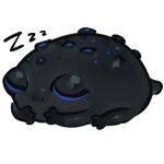  blubbering_toad_(project_moon) limbus_company project_moon sleeping toad_(animal) 