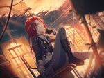 bang_dream! green_eyes jacket long_hair redhead udagawa_tomoe