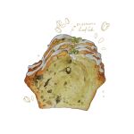  bread cake food food_focus highres icing kohaku392 no_humans original pastry pistachio still_life white_background 