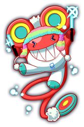  >_< alternate_costume animal_ears artist_request closed_eyes closed_mouth crash_fever game_cg hat holding_lightstick jerry_(crash_fever) leg_up lightstick looking_at_viewer lowres mittens mouse_ears multicolored_hat official_alternate_costume official_art outstretched_arms pom_pom_(clothes) red_mittens sharp_teeth solo spread_arms square tachi-e teeth transparent_background white_pom_poms 