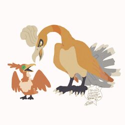  alternate_color animal_focus bird commentary_request cramorant ho-oh looking_down no_humans open_mouth pokemon pokemon_(creature) sagemaru-br shiny_pokemon signature standing tongue white_background yellow_eyes 