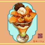  chocolate cup drinking_glass food food_focus fruit highres original parfait yuki00yo 