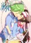  brown_hair couple green_hair mei_(pokemon) mitsuru_(pokemon) pokemon pokemon_oras rosa_(pokemon) wally_(pokemon) 