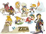  1boy aiming animal aqua_eyes arrow_(projectile) artist_name bandana blonde_hair blue_bandana bow_(weapon) bug chibi climbing_set_(zelda) covered_eyes desert_voe_set_(zelda) double_v dragonfly drawing_bow feather_hair_ornament feathers fish gamza gerudo_set_(zelda) gloves hair_ornament hair_stick hand_to_own_mouth harem_outfit hat head_scarf headband helmet helmet_over_eyes high_ponytail holding holding_animal holding_bow_(weapon) holding_breath holding_fish holding_rock holding_sword holding_torch holding_weapon link male_focus mask master_sword military_hat military_uniform mouth_mask multiple_views official_alternate_costume one_eye_closed parted_bangs partially_submerged pointy_ears rock royal_guard_set_(zelda) scarf sidelocks snowquill_set_(zelda) stealth_set_(zelda) swept_bangs sword the_legend_of_zelda the_legend_of_zelda:_breath_of_the_wild torch uniform v weapon white_gloves white_scarf zora_set_(zelda) 