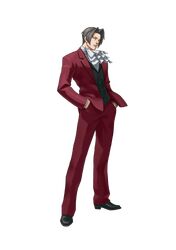  1boy absurdres ace_attorney ace_attorney_investigations ace_attorney_investigations:_miles_edgeworth ascot bad_link black_collar black_footwear black_vest buttons capcom collar collared_suit collared_vest curtained_hair dress_shirt formal frown green_eyes grey_hair hair_intakes hands_in_pockets highres layered_clothes legs_apart long_sleeves male_focus mature_male miles_edgeworth narrowed_eyes official_art pants red_collar red_pants red_sleeves red_suit second-party_source serious shirt short_hair simple_background solo standing suit tachi-e transparent_background v-shaped_eyebrows vest white_ascot white_shirt 