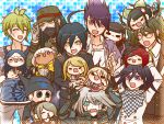  6+boys 6+girls :&lt; :3 ^_^ ahoge akamatsu_kaede amami_rantaro android arm_belt arm_up bandaged_hand bandages barbed_wire bead_bracelet bead_necklace beads beanie belt belt_buckle black-framed_eyewear black_belt black_choker black_eyes black_footwear black_gloves black_hair black_hat black_jacket black_mask black_sclera blazer blonde_hair blue_background blue_bow blue_bowtie blue_eyes blue_gemstone blue_hair blue_serafuku blue_shirt blue_skirt blunt_ends blush_stickers bob_cut boots bow bowtie bra bracelet breasts brown-framed_eyewear brown_footwear brown_hair brown_jacket brown_pants brown_suit buckle buttons chabashira_tenko chain chain_necklace checkered_clothes checkered_scarf chibi chibi_on_head chibi_on_shoulder choker closed_eyes closed_mouth coat coat_partially_removed coattails collarbone collared_jacket collared_shirt colored_sclera colored_tips covered_mouth cowboy_shot danganronpa_(series) danganronpa_v3:_killing_harmony dark-skinned_female dark_skin double-breasted ear_piercing earrings eating everyone eyelashes fingerless_gloves floral_print frilled_sleeves frills frown furrowed_brow gakuran gem gem_hair_ornament glasses gloves goggles goggles_on_head gokuhara_gonta green_bow green_hair green_hat green_jacket green_necktie grey_hairband grid_background hair_between_eyes hair_bow hair_ornament hair_over_one_eye hair_over_shoulder hair_scrunchie hairband hand_on_another&#039;s_head hand_on_another&#039;s_hip hand_on_another&#039;s_shoulder hand_on_headwear happy harukawa_maki hat hat_belt high_collar holding holding_chibi holding_utensil hood hood_down hooded_coat horned_hat hoshi_ryoma iruma_miu jacket jewelry k1-b0 knee_boots kneehighs lace-trimmed_hairband lace_trim lapels large_breasts layered_sleeves leather leather_jacket light_blush long_hair long_sleeves looking_at_another low_twintails lying mask medium_hair messy_hair miniskirt mole mole_under_eye mole_under_mouth momota_kaito motion_lines mouth_mask multicolored_buttons multicolored_hair multiple_belts multiple_boys multiple_girls multiple_hair_bows multiple_piercings musical_note musical_note_hair_ornament necklace necktie nervous nervous_smile nervous_sweating notched_lapels oma_kokichi on_head on_stomach open_clothes open_jacket open_mouth orange_bow orange_bowtie orange_necktie pale_skin pants peaked_cap pectoral_cleavage pectorals pendant piercing pink_serafuku pink_shirt pink_skirt pink_vest pinstripe_jacket pinstripe_pattern pinstripe_sleeves pleated_skirt pocket_watch pointing purple_coat purple_hair purple_hairband red_belt red_scrunchie red_shirt red_skirt redhead ring round_eyewear saihara_shuichi sailor_collar scarf school_uniform scrunchie serafuku shell shell_necklace shinguji_korekiyo shirogane_tsumugi shirt shoes simple_background skirt skirt_set sleeves_past_wrists smile socks solid_oval_eyes spiky_hair standing starry_background striped_clothes striped_shirt stud_earrings suit sweat sweatdrop thick_eyebrows thigh_belt thigh_strap tojo_kirumi twintails two-tone_scarf underwear unmoving_pattern upper_body utensil_in_mouth v-neck v-shaped_eyebrows very_long_hair vest violet_eyes watch wavy_mouth white_belt white_bow white_bra white_bracelet white_eyes white_hair white_jacket white_sailor_collar white_scarf white_shirt white_socks white_undershirt wide_sleeves witch_hat yellow_eyes yellow_raincoat yonaga_angie yumaru_(marumarumaru) yumeno_himiko zipper zipper_pull_tab 