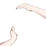  1other commentary_request grabbing hand_focus nejime original pov pov_hands simple_background solo template transparent_background 