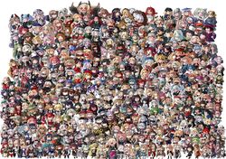  404_(girls_frontline) 6+girls aa-12_(girls_frontline) ak-12_(girls_frontline) ak-15_(girls_frontline) ak47_(girls_frontline) anti-rain_(girls_frontline) blush bubblegum chibi defy_(girls_frontline) dinergate_(girls_frontline) fnc_(girls_frontline) g11_(girls_frontline) g41_(girls_frontline) general_liu_(girls'_frontline) girls_frontline glasses grizzly_mkv_(girls_frontline) hk416_(girls_frontline) idw_(girls_frontline) long_hair m16a1_(girls_frontline) m1903_springfield_(girls_frontline) m4_sopmod_ii_(girls_frontline) m4_sopmod_ii_jr m4a1_(girls_frontline) multiple_girls negev_(girls_frontline) open_mouth p90_(girls_frontline) ppsh-41_(girls_frontline) rfb_(girls_frontline) ro635_(girls_frontline) rpk-16_(girls_frontline) saiga-12_(girls_frontline) sharp_teeth short_hair spas-12_(girls_frontline) st_ar-15_(girls_frontline) sunglasses ump45_(girls_frontline) ump9_(girls_frontline) visor vsk-94_(girls_frontline) wa2000_(girls_frontline) 