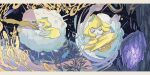  awai_(pixiv29777040) bamboo closed_eyes crystal floating jirachi letterboxed open_mouth pokemon pokemon:_jirachi:_wish_maker pokemon_(anime) pokemon_(creature) pokemon_rse_(anime) star_(symbol) tanabata tanzaku third_eye 