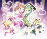 1boy 1girl couple female haruka_(pokemon) male may_(pokemon) mitsuru_(pokemon) pokemon wally_(pokemon)